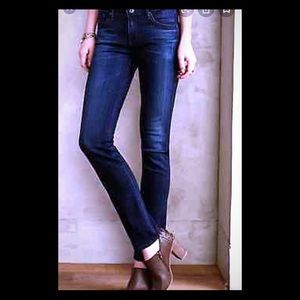 AG The Stevie Slim Straight in medium wash